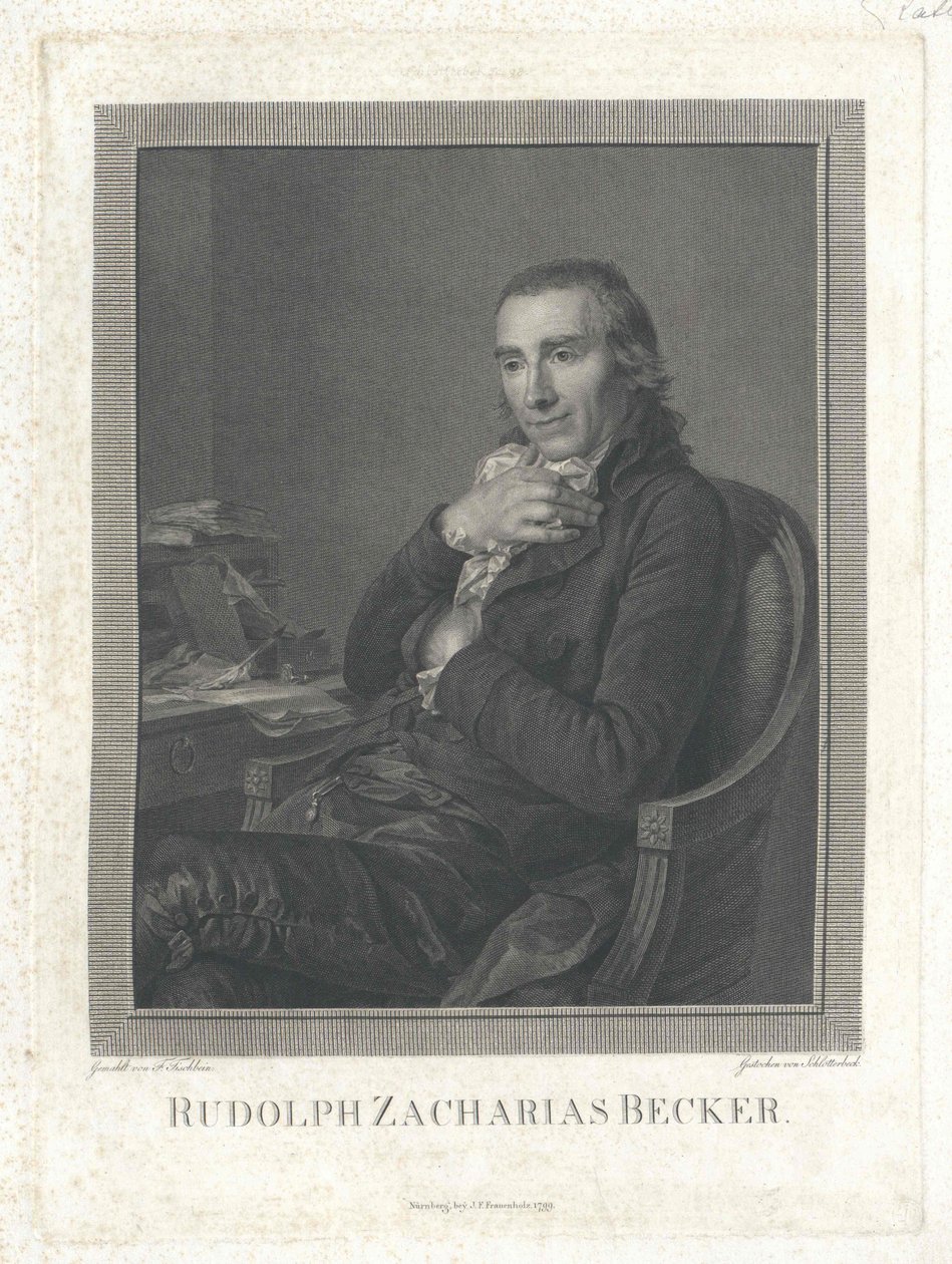 Rudolf Zachariasz Becker autorstwa Artist Unknown