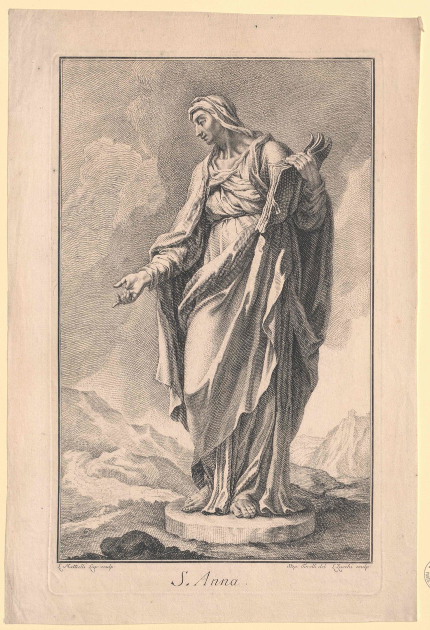 Święta Anna autorstwa Artist Unknown