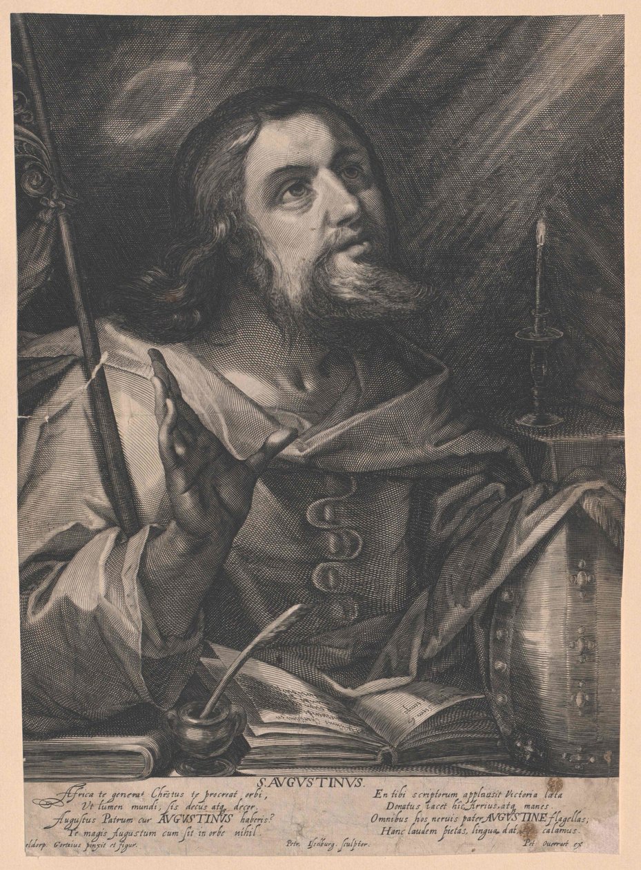 Święty Augustyn z Hippony autorstwa Artist Unknown