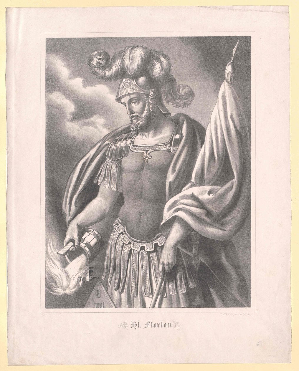 Święty Florian autorstwa Artist Unknown