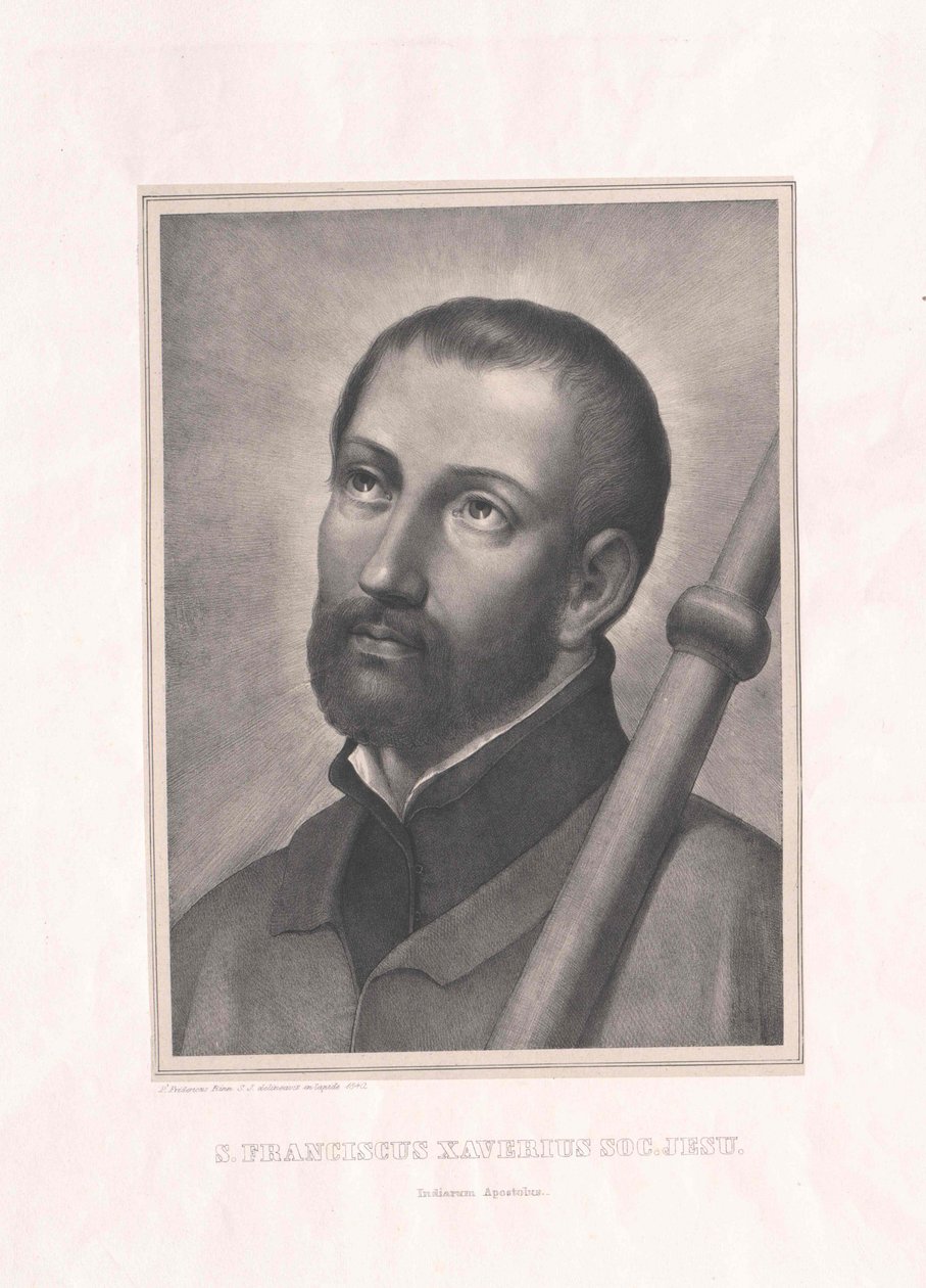 Święty Franciszek Ksawery autorstwa Artist Unknown