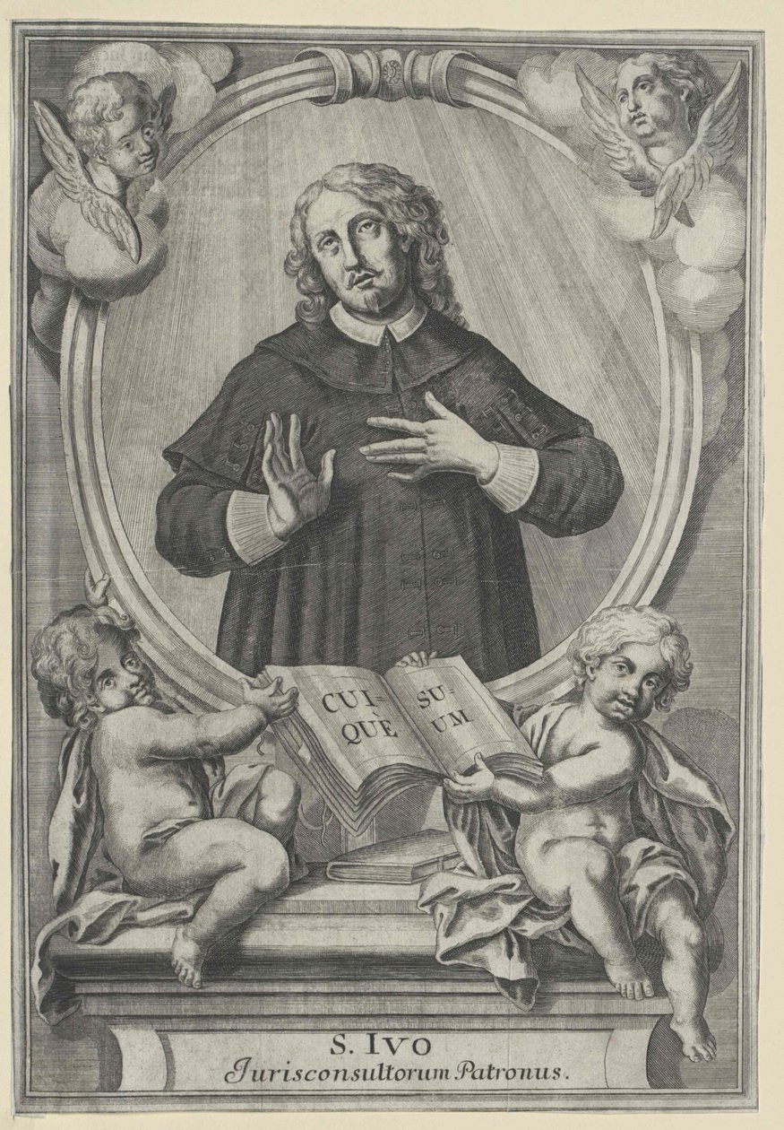 Saint Ivo autorstwa Artist Unknown