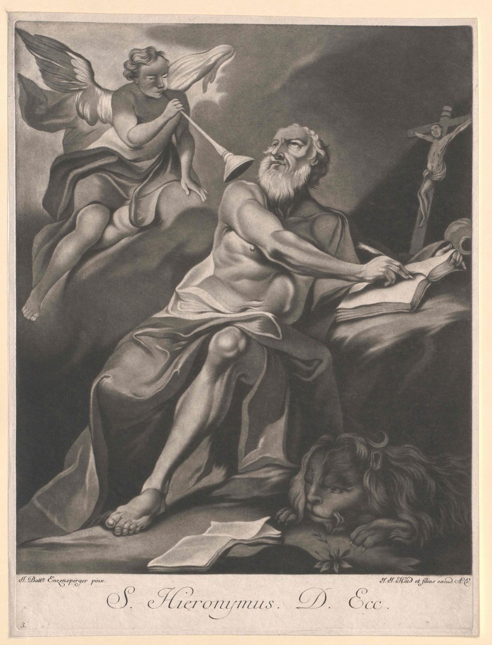 Saint Jerome autorstwa Artist Unknown