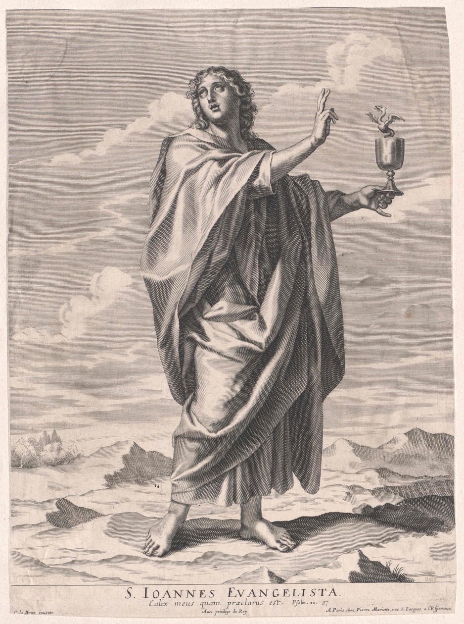 Święty Jan Ewangelista autorstwa Artist Unknown