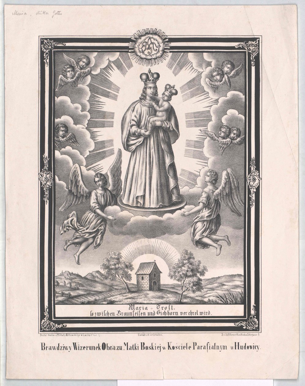 Saint Mary autorstwa Artist Unknown