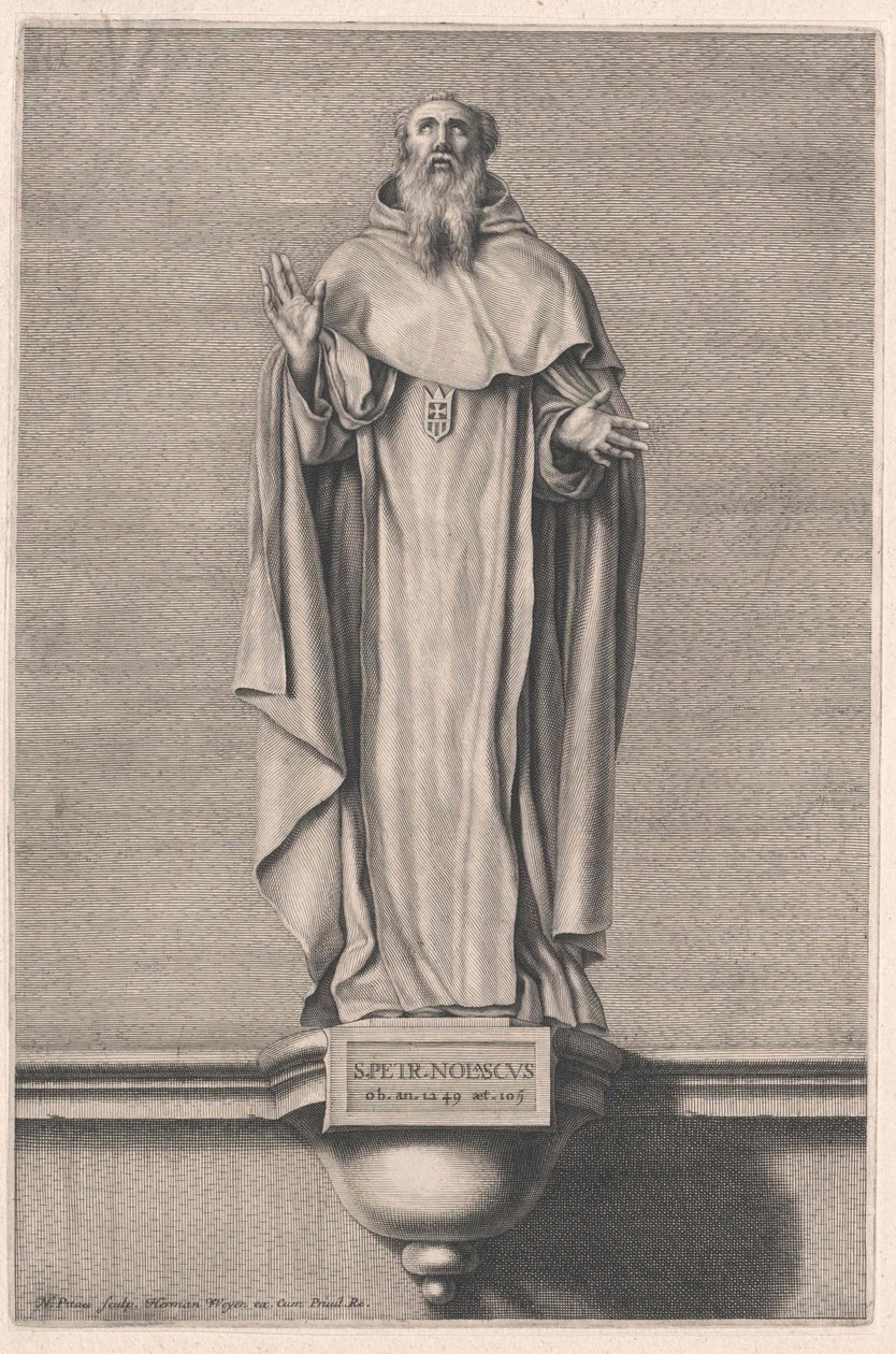 Święty Piotr Nolascus autorstwa Artist Unknown
