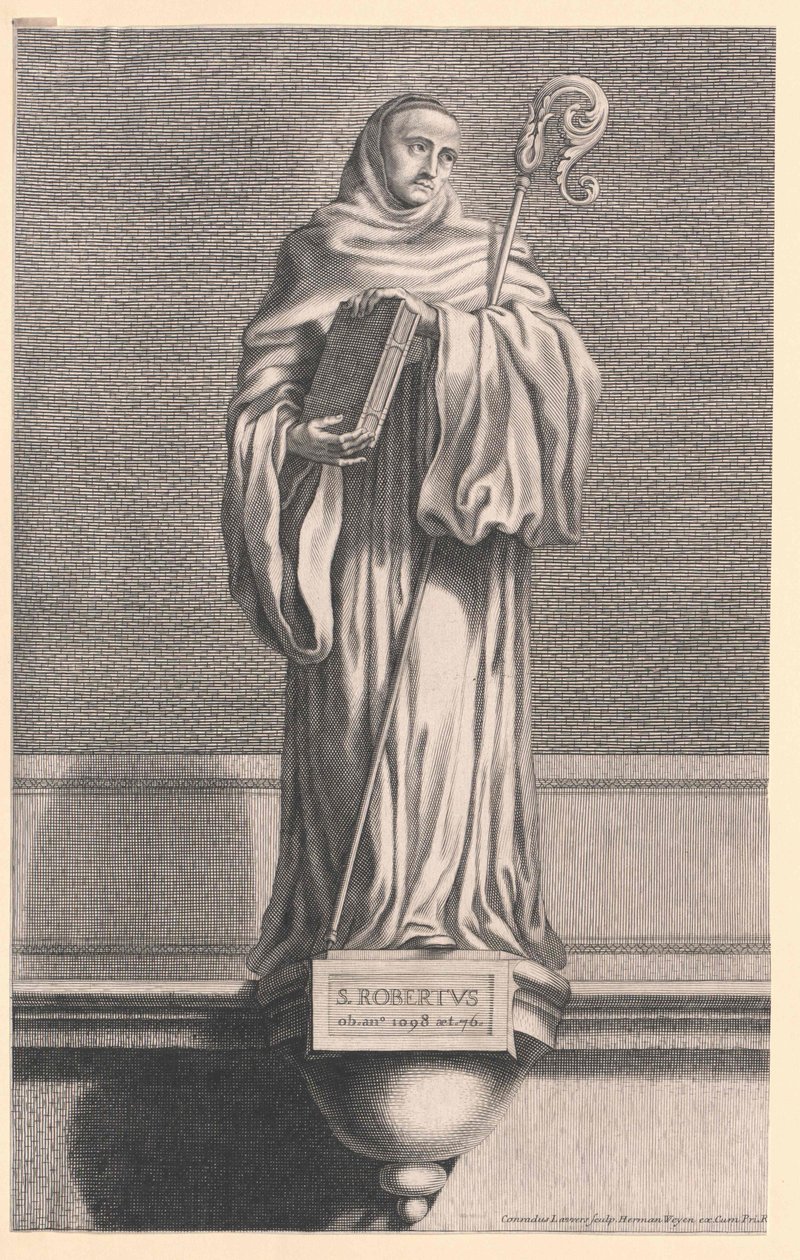 Święty Robert von Citeaux autorstwa Artist Unknown