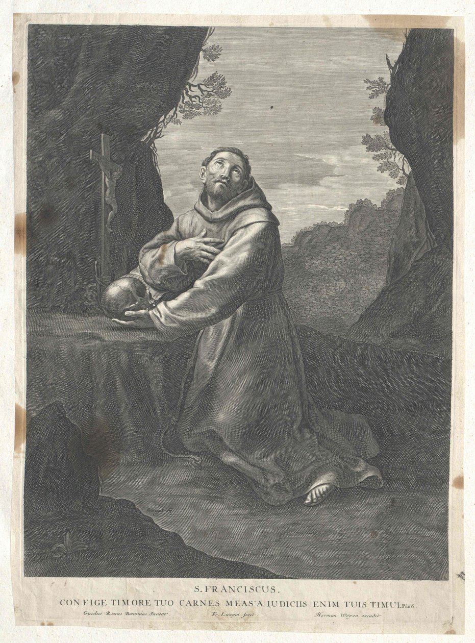 Święty Franciszek z Asyżu autorstwa Artist Unknown