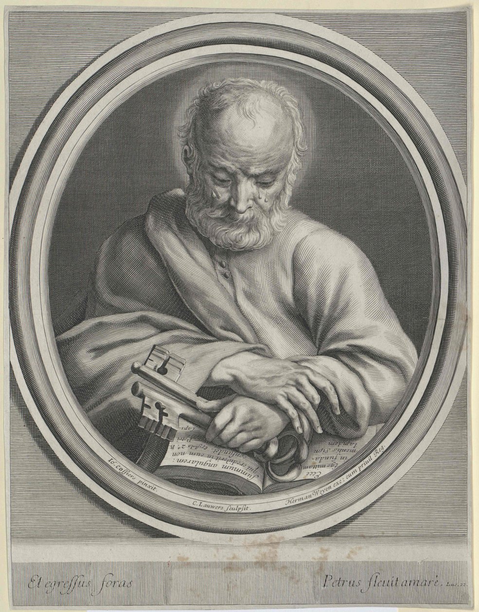 Święty apostoł Piotr autorstwa Artist Unknown