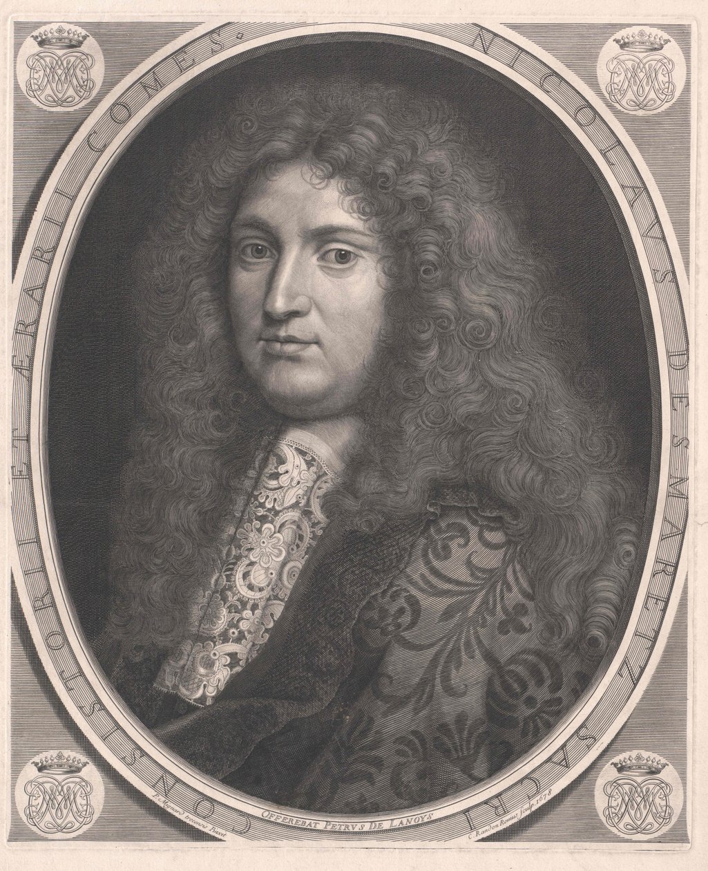 Seigneur de Maillebois Desmarets autorstwa Artist Unknown