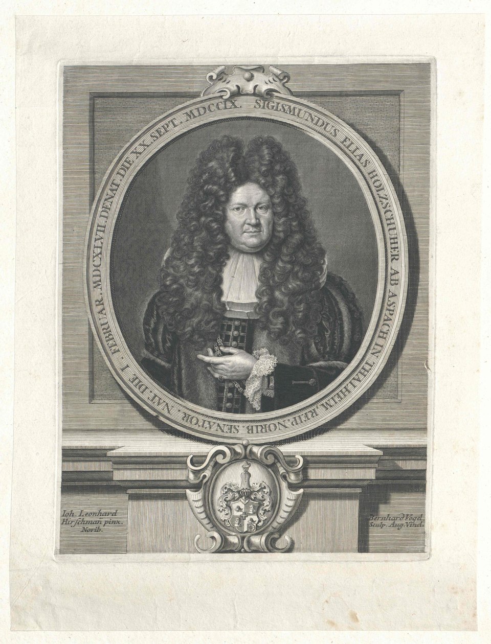 Sigismund Elijah Holzschuher z Aspach i Thalheim autorstwa Artist Unknown