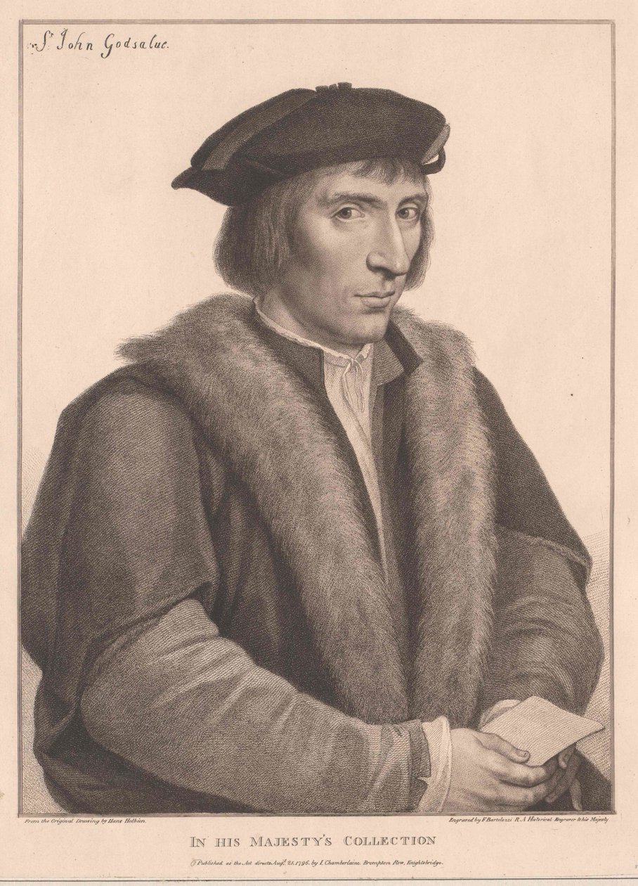 Sir John Godsalve autorstwa Artist Unknown