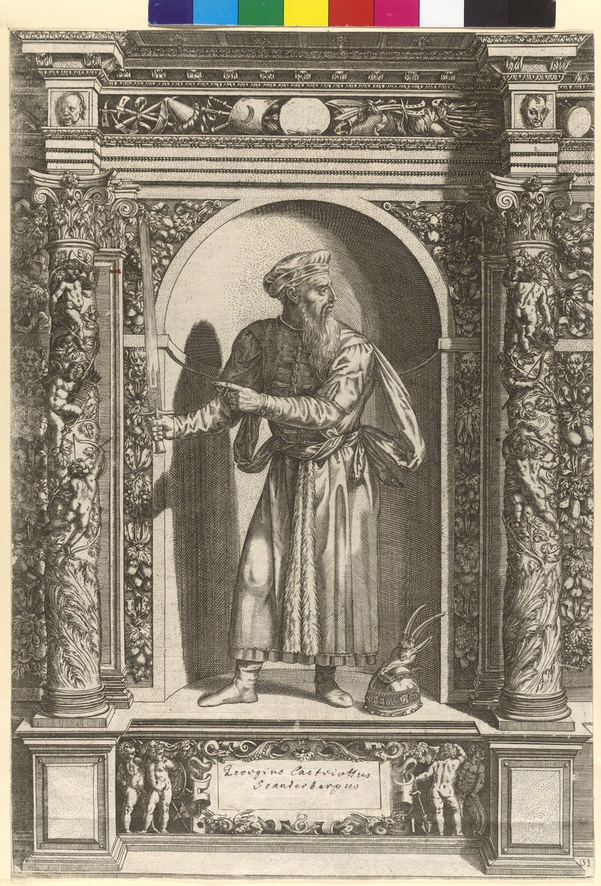 Skanderbeg, autorstwa Artist Unknown
