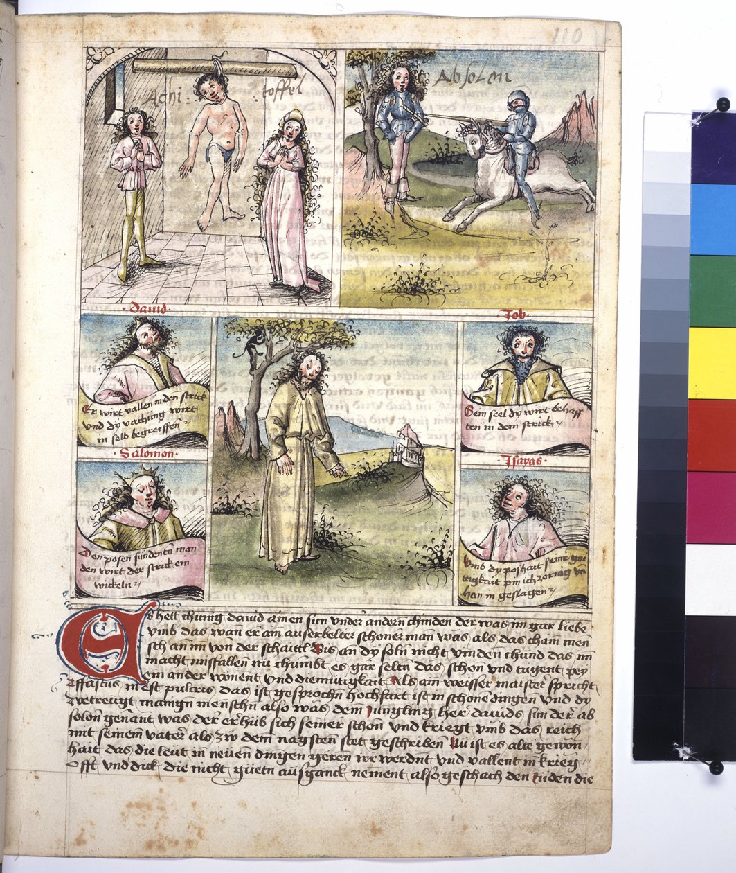 Speculum humanae salvationis autorstwa Artist Unknown