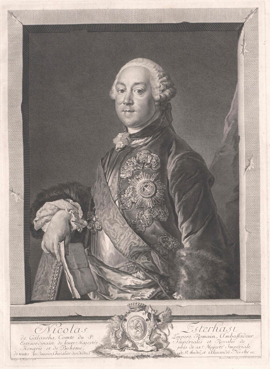 Święty Mikołaj hrabia Esterhazy z Galanthy autorstwa Artist Unknown