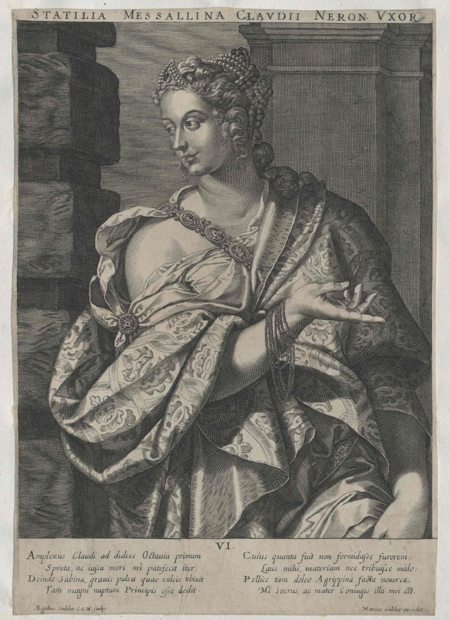 Statilia Messalina, autorstwa Artist Unknown