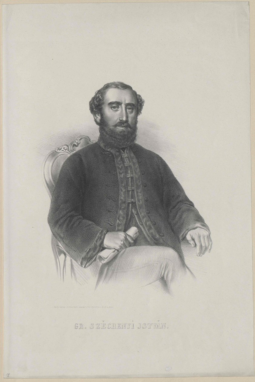 Stephen hrabia Szechenyi-Sarvar i Felsoe-Videk autorstwa Artist Unknown