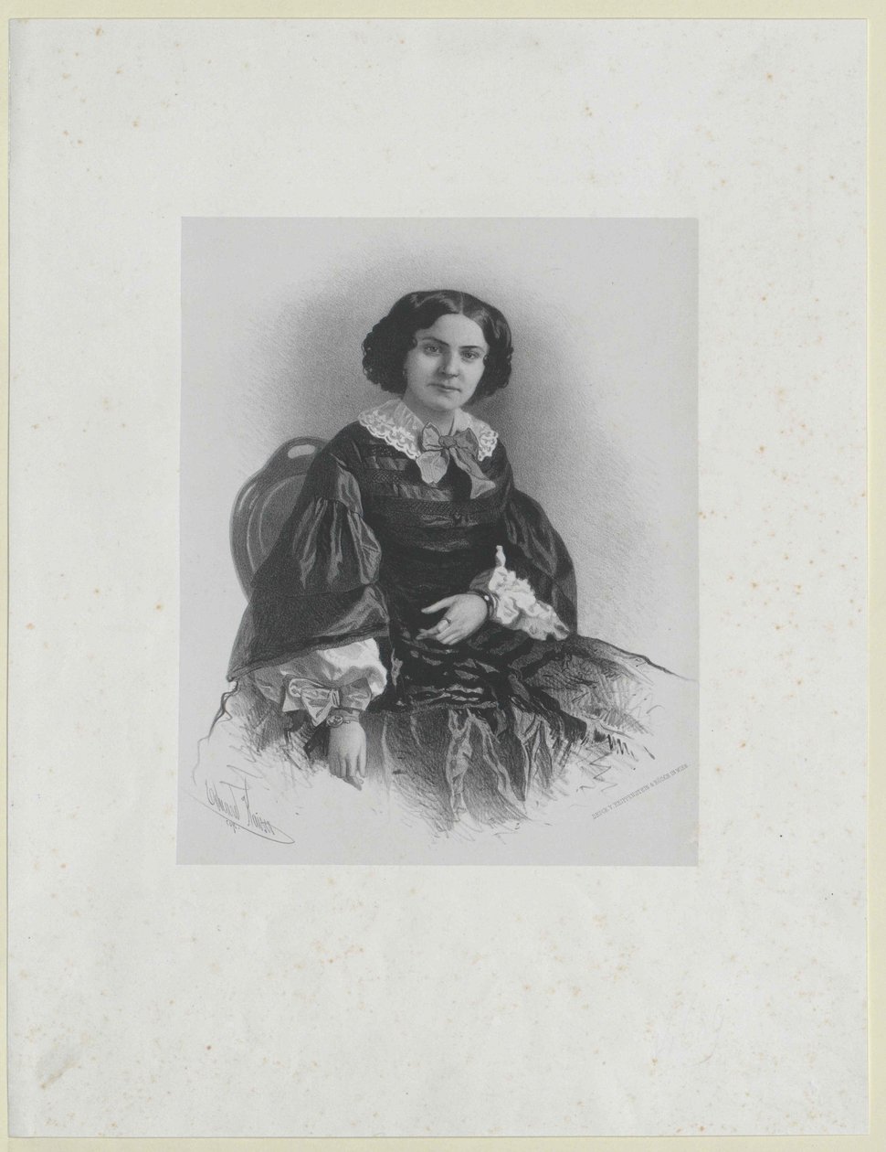 Therese Schaefer autorstwa Artist Unknown