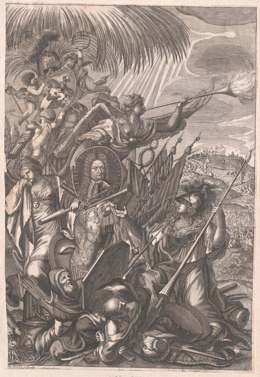 Thomas Friedrich von Bornstaedt autorstwa Artist Unknown