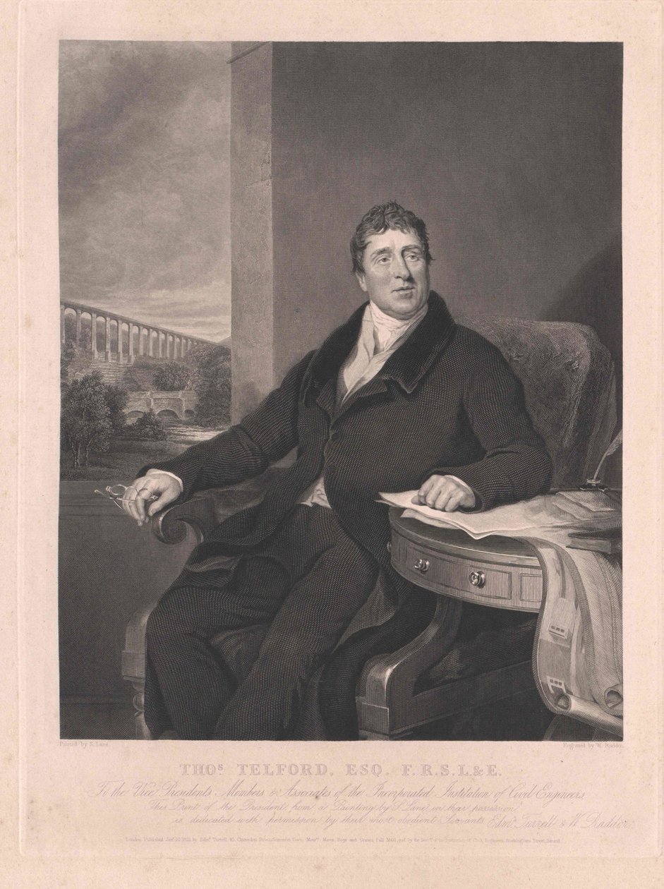 Pan Thomas Telford autorstwa Artist Unknown