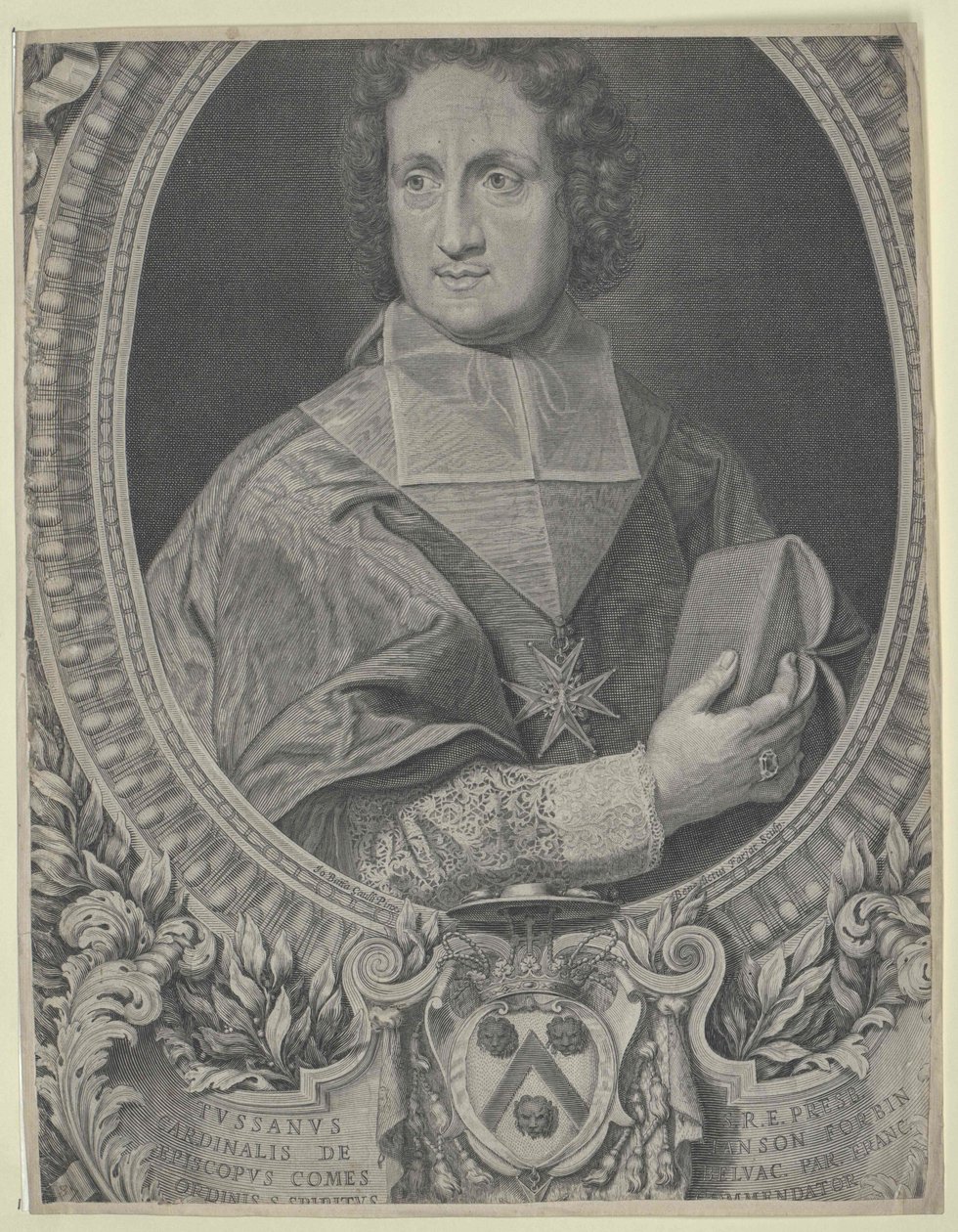 Toussaint de Forbin-Janson (druk) autorstwa Artist Unknown