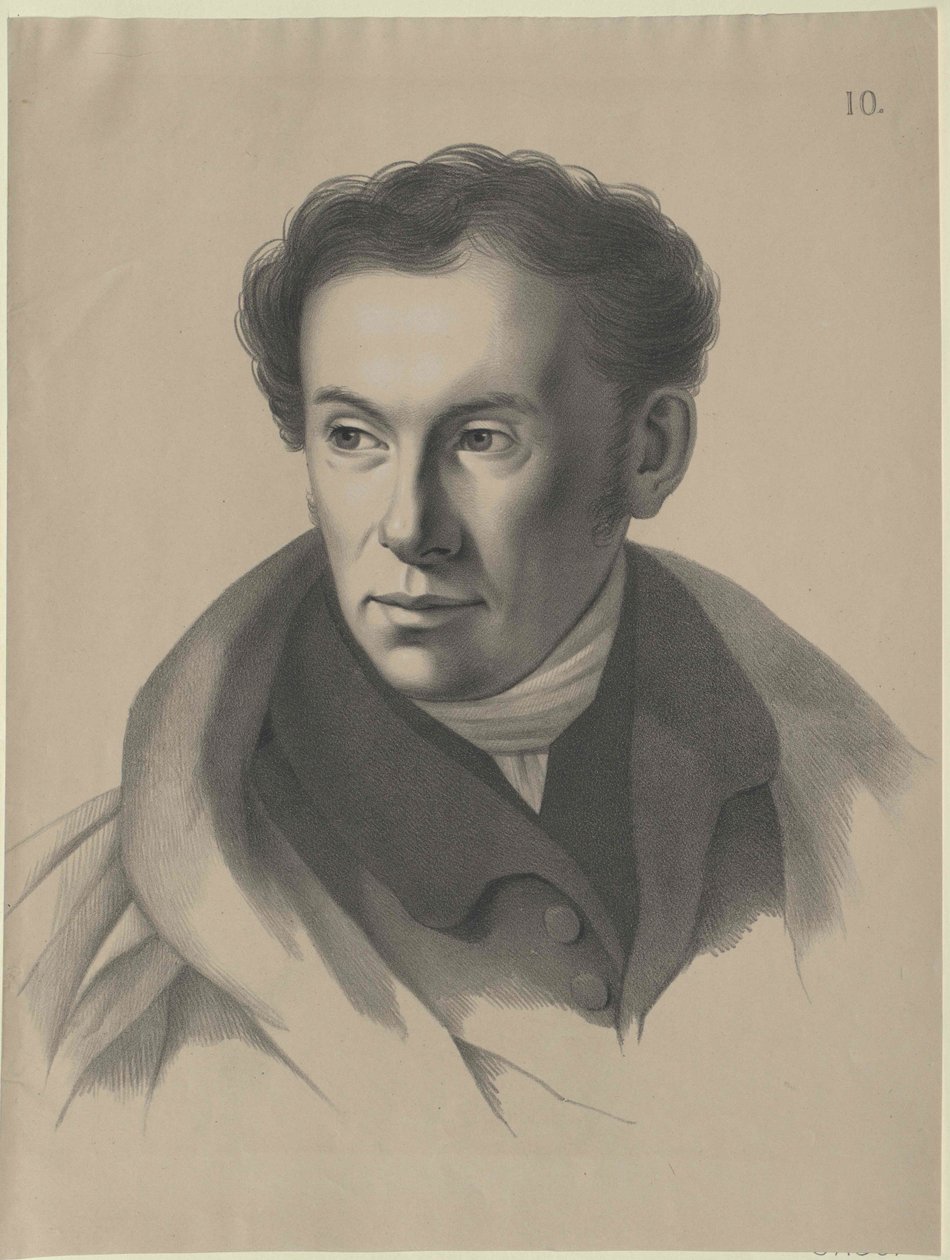 Wasilij Andriejewicz Żukowski (w druku) autorstwa Artist Unknown