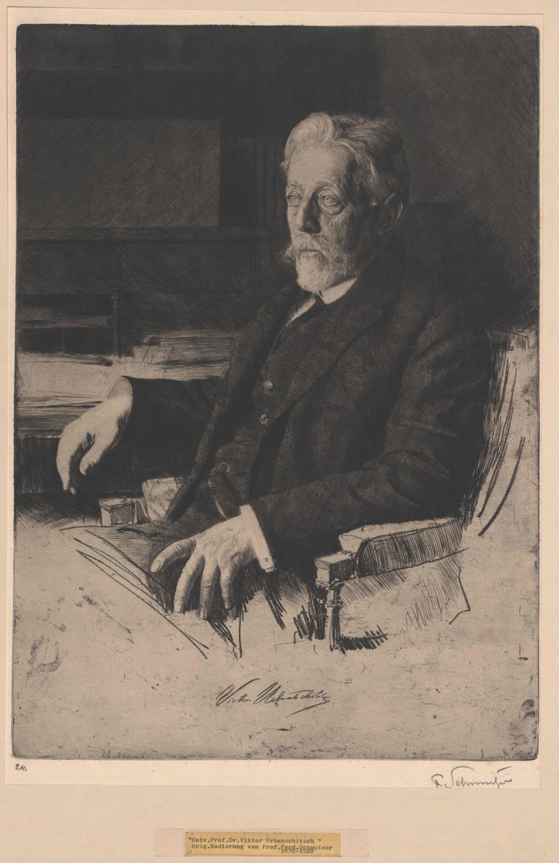 Victor Urbantschitsch autorstwa Artist Unknown