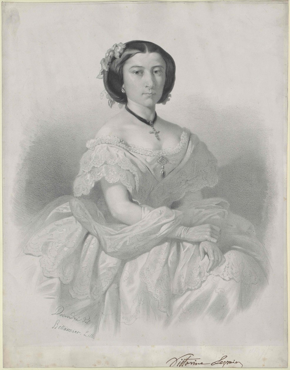 Victorine Legrain autorstwa Artist Unknown