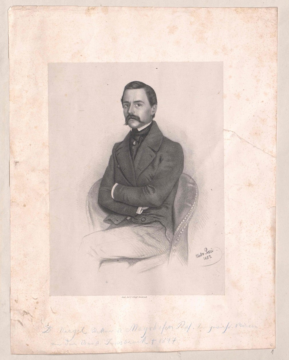 Rycerz Virgil z Mayrhofer autorstwa Artist Unknown