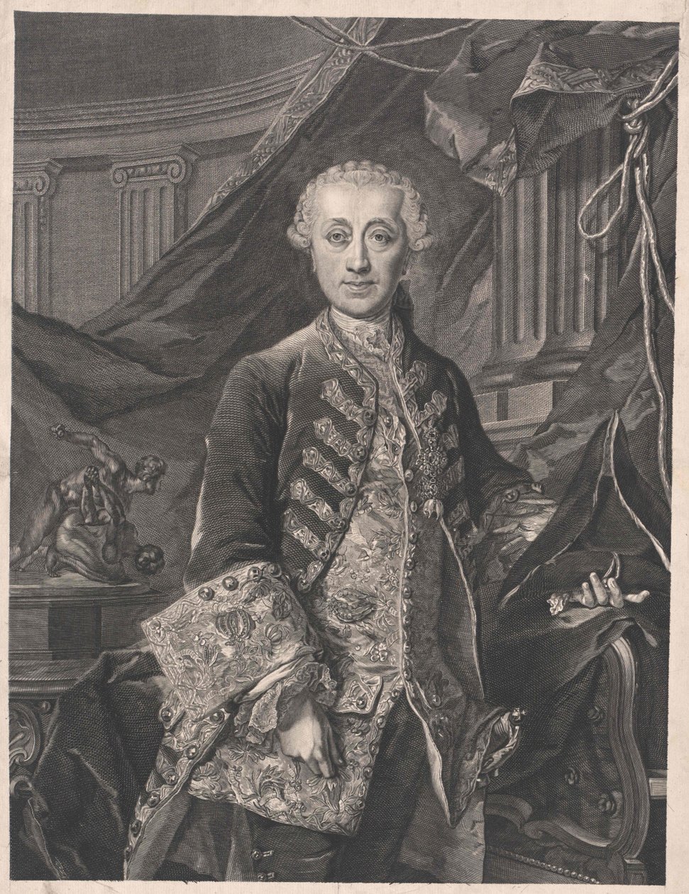 Wenzel Anton książę Kaunitz-Rietberg autorstwa Artist Unknown