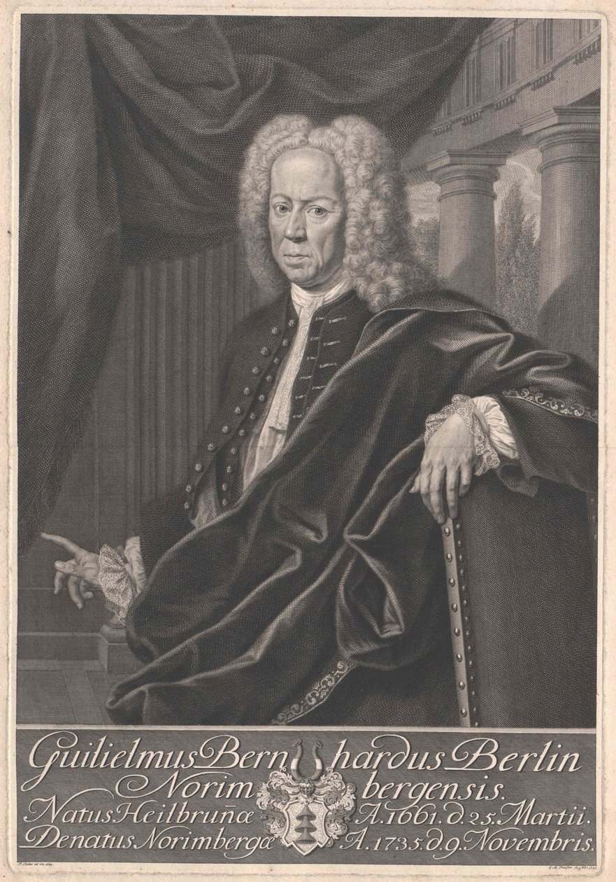 Wilhelm Bernard Berlin autorstwa Artist Unknown