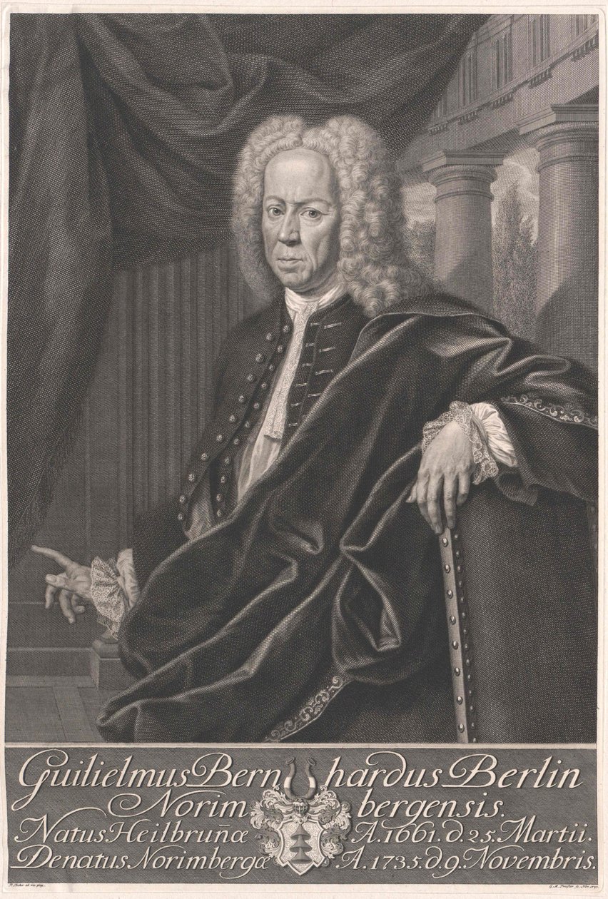 Wilhelm Bernard Berlin autorstwa Artist Unknown