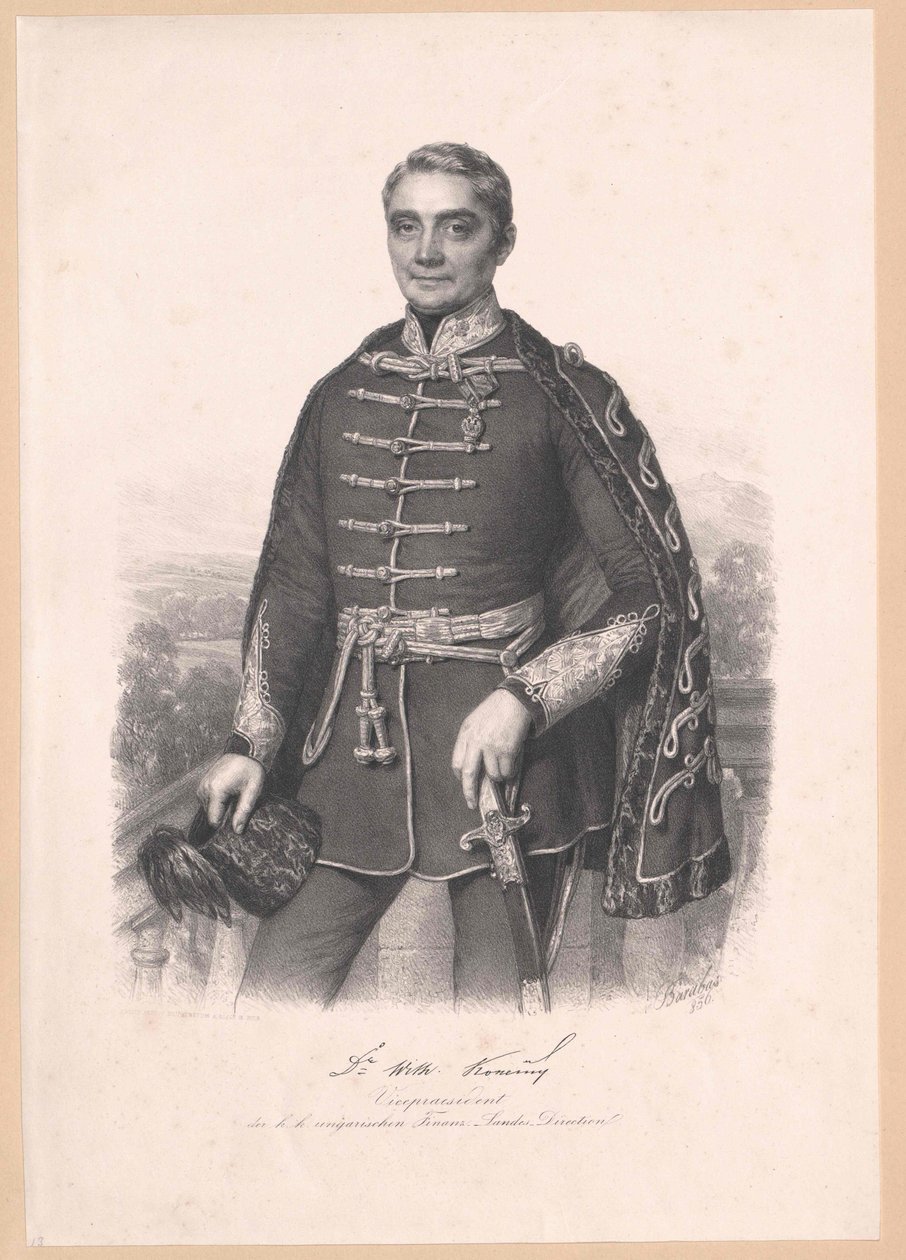 Wilhelm Theodor Konecny autorstwa Artist Unknown