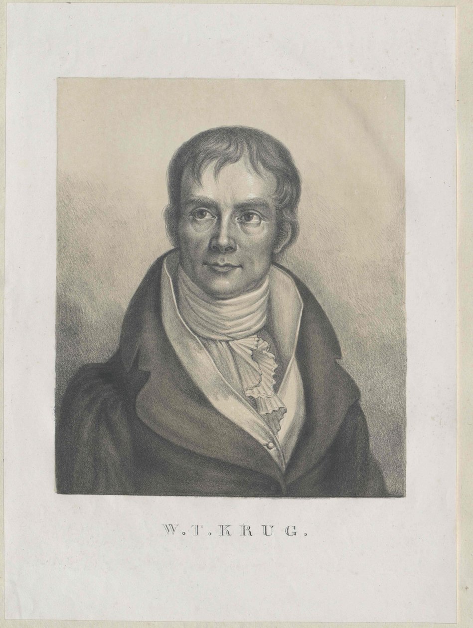 Wilhelm Traugott Krug autorstwa Artist Unknown