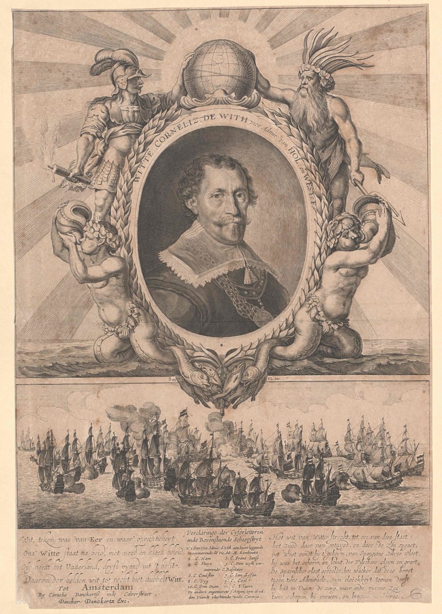Witt Corneliszoon de With autorstwa Artist Unknown