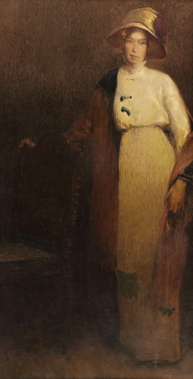 Portret Silvii Meyer autorstwa Artur Timoteo da Costa