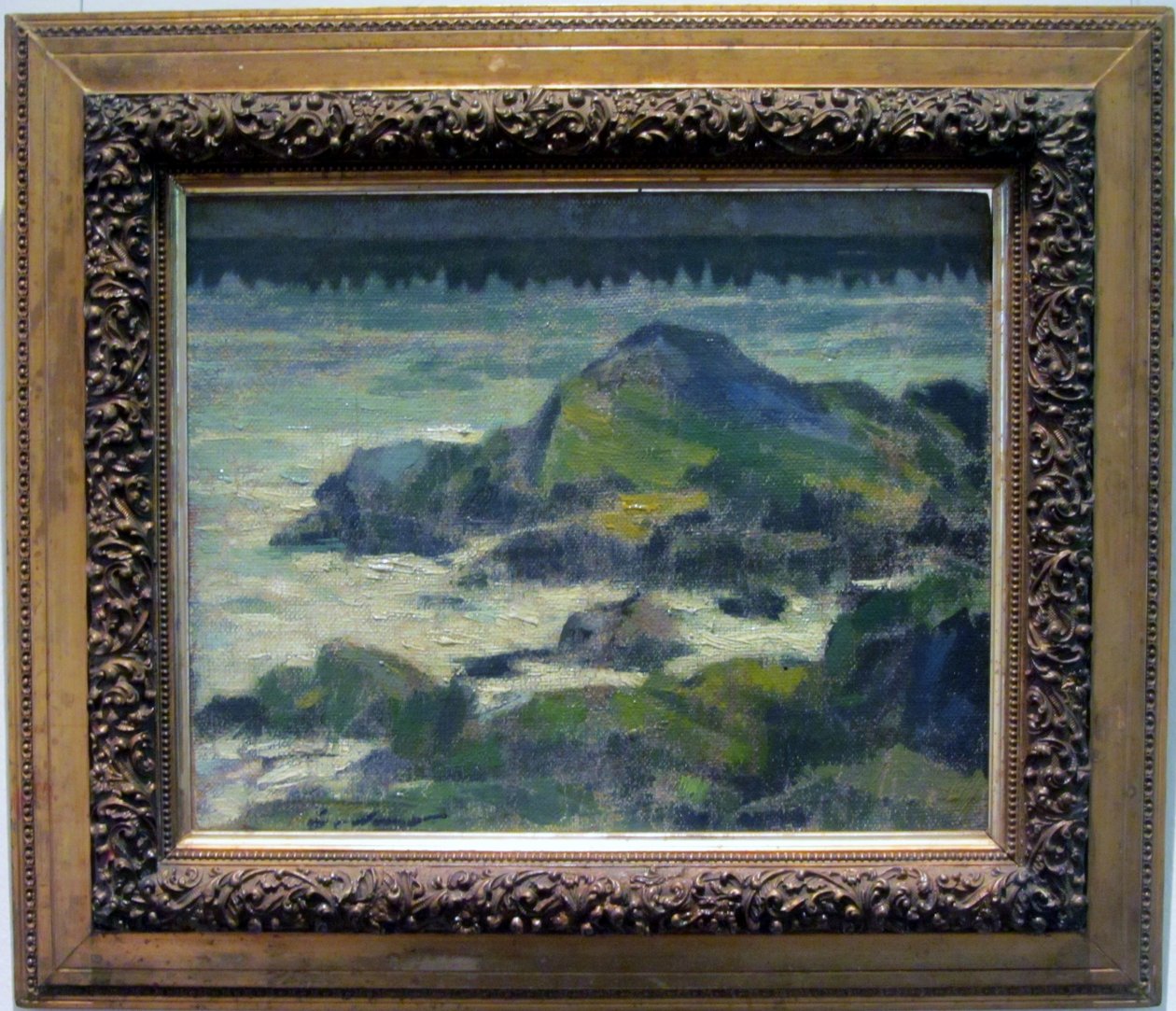 Skały w Con-Con autorstwa Arturo Gordon