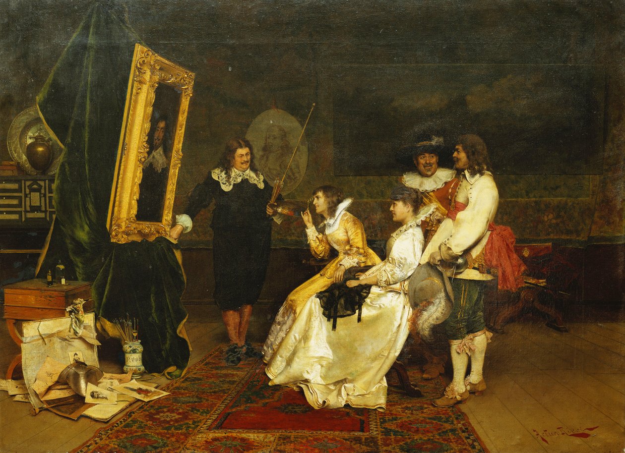 W studiu, autorstwa Arturo Ricci