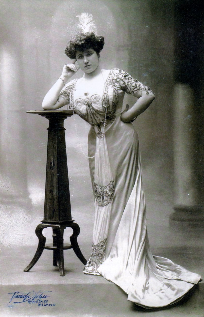 Sopran Maria Farneti autorstwa Arturo Varischi