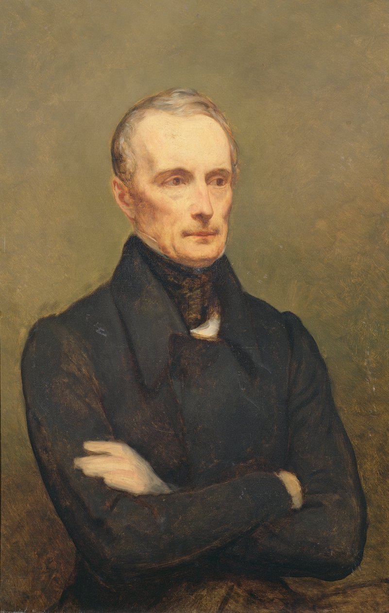 Alfons de Lamartine (1790-1869) 1847-48 autorstwa Ary Scheffer