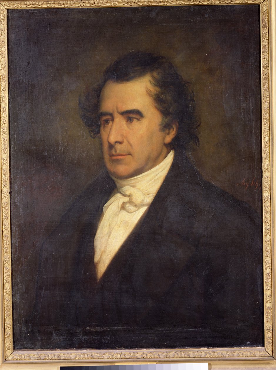 Portret Dominique Francois Jean Arago (1786-1853) 1842 autorstwa Ary Scheffer