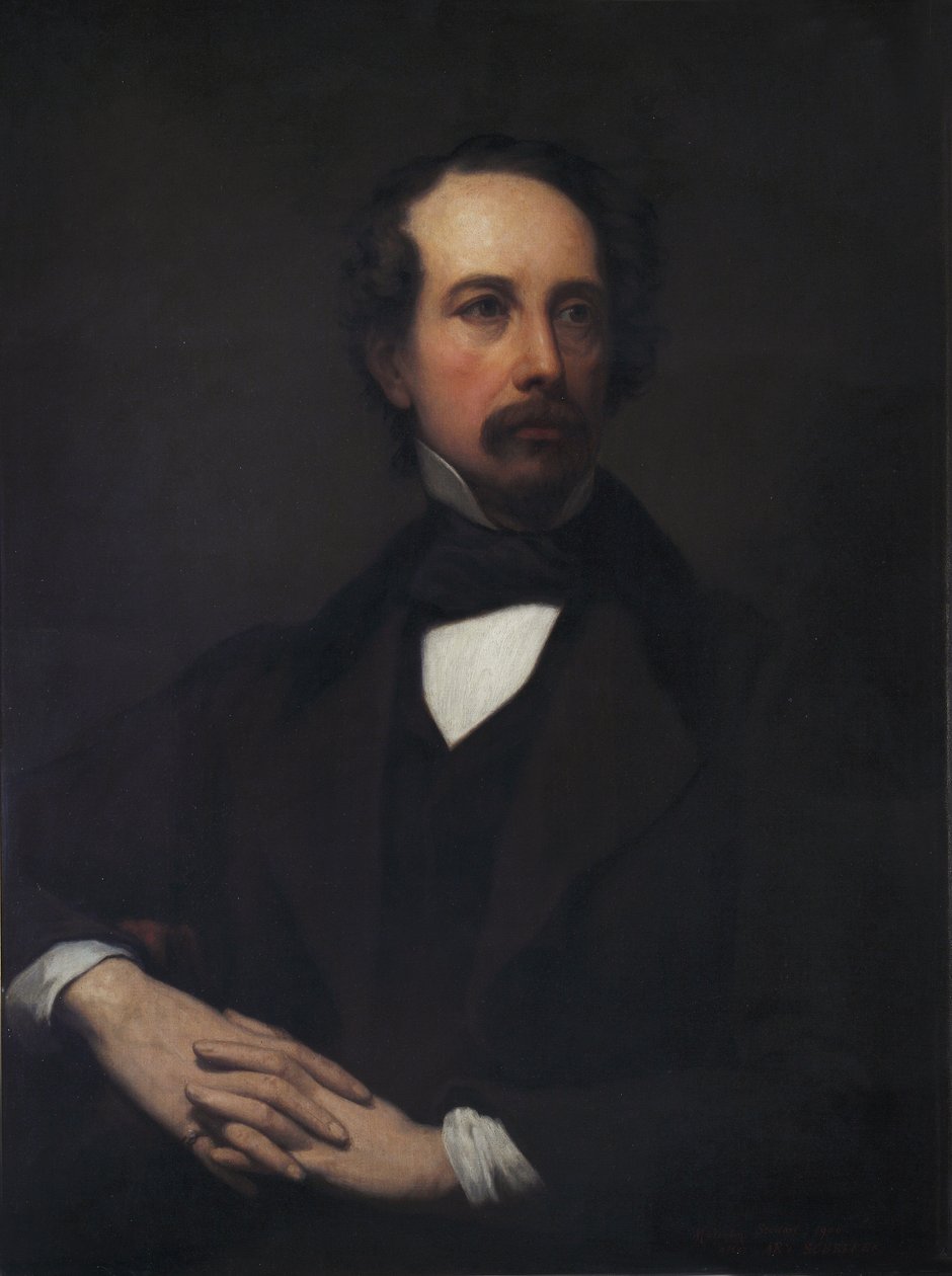 Karol Dickens, 1900 autorstwa Ary Scheffer