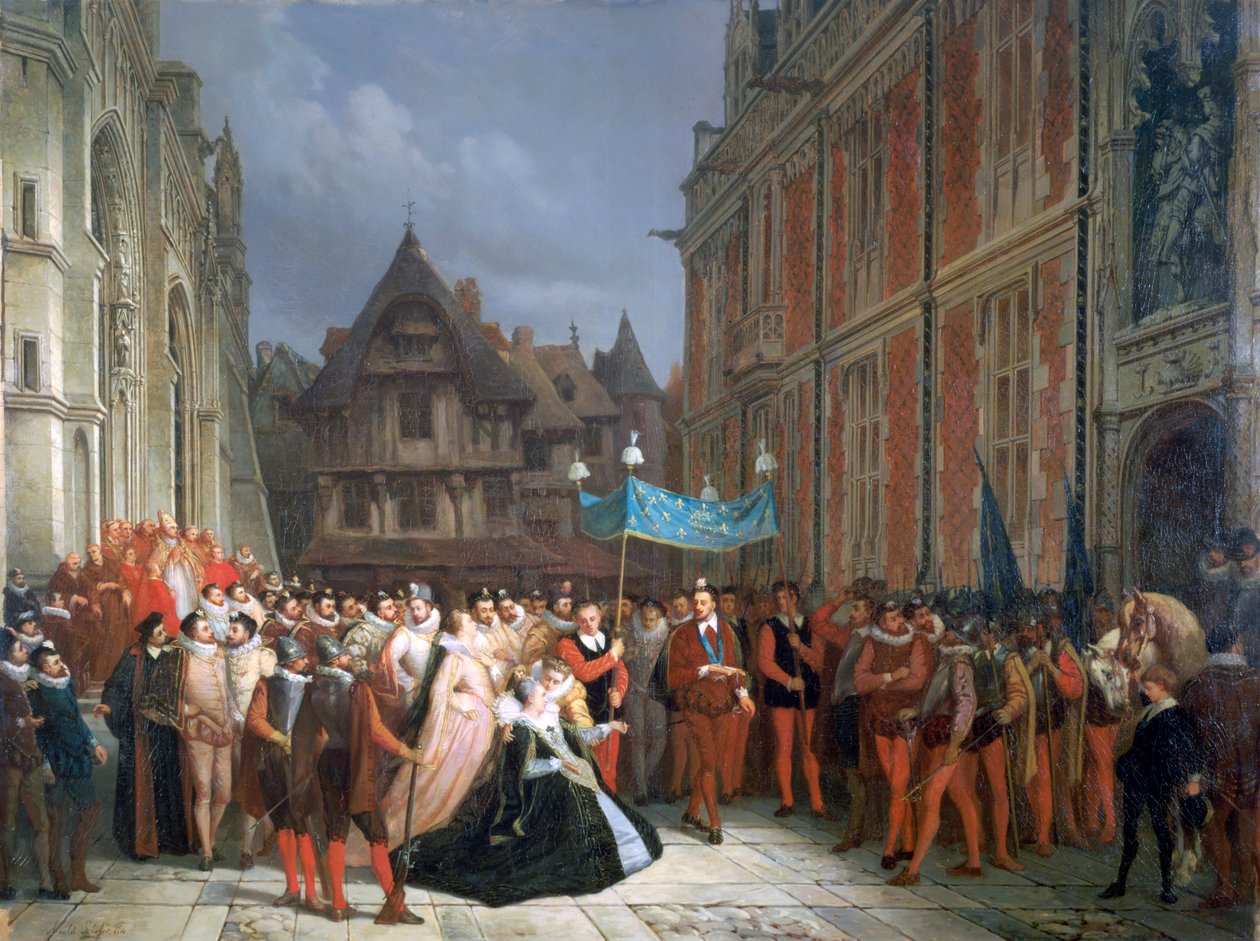 Księżna Montpensier, 1864 autorstwa Ary Scheffer