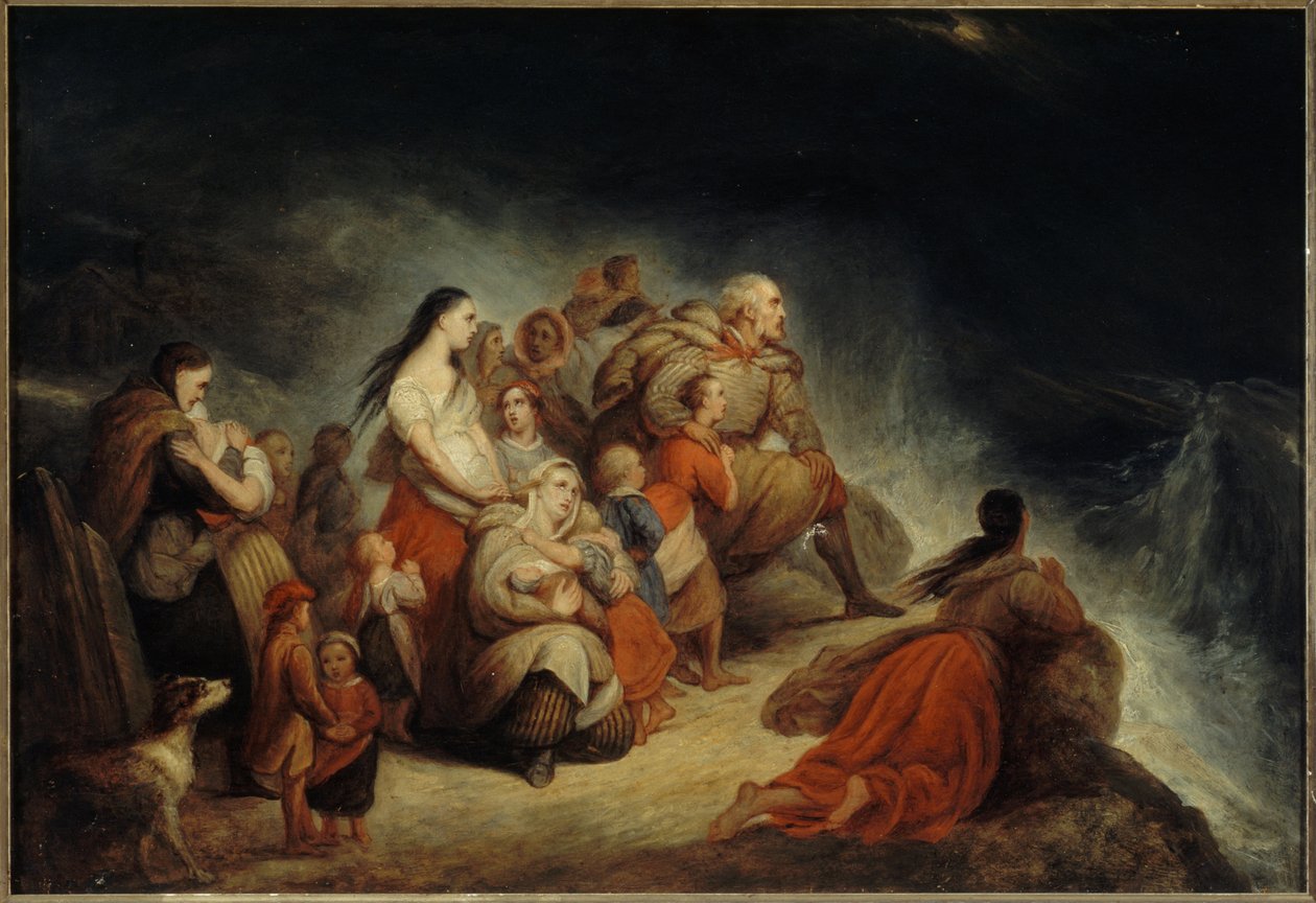 Burza autorstwa Ary Scheffer