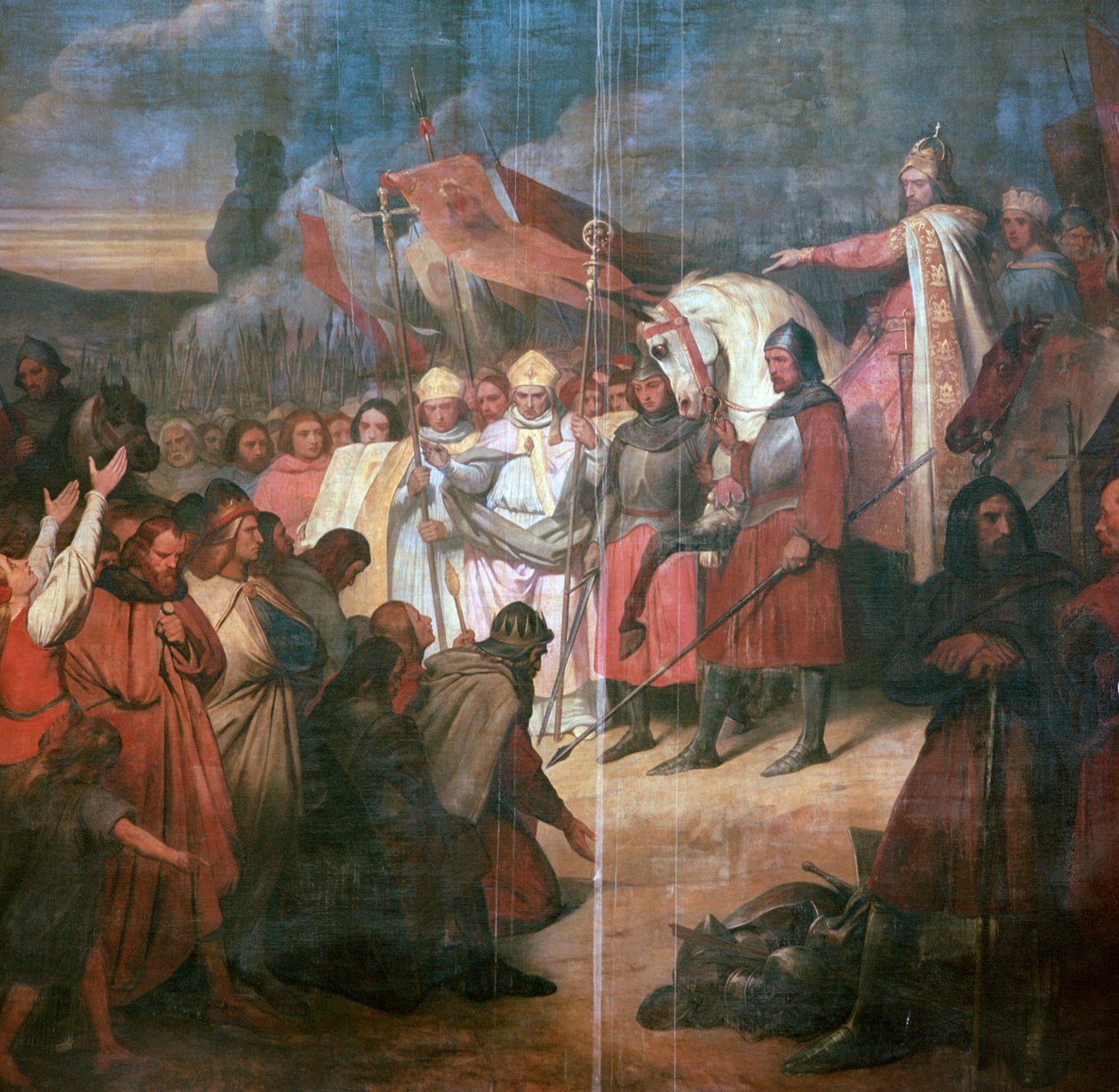 Obraz Karola Wielkiego, VIII wiek autorstwa Ary Scheffer