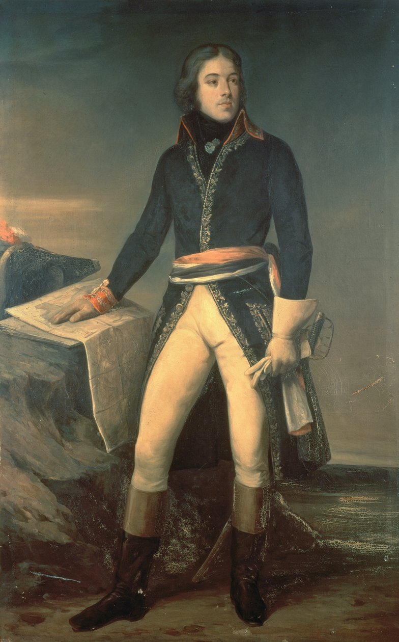Portret generała Louis-Lazare Hoche (1768-97) autorstwa Ary Scheffer