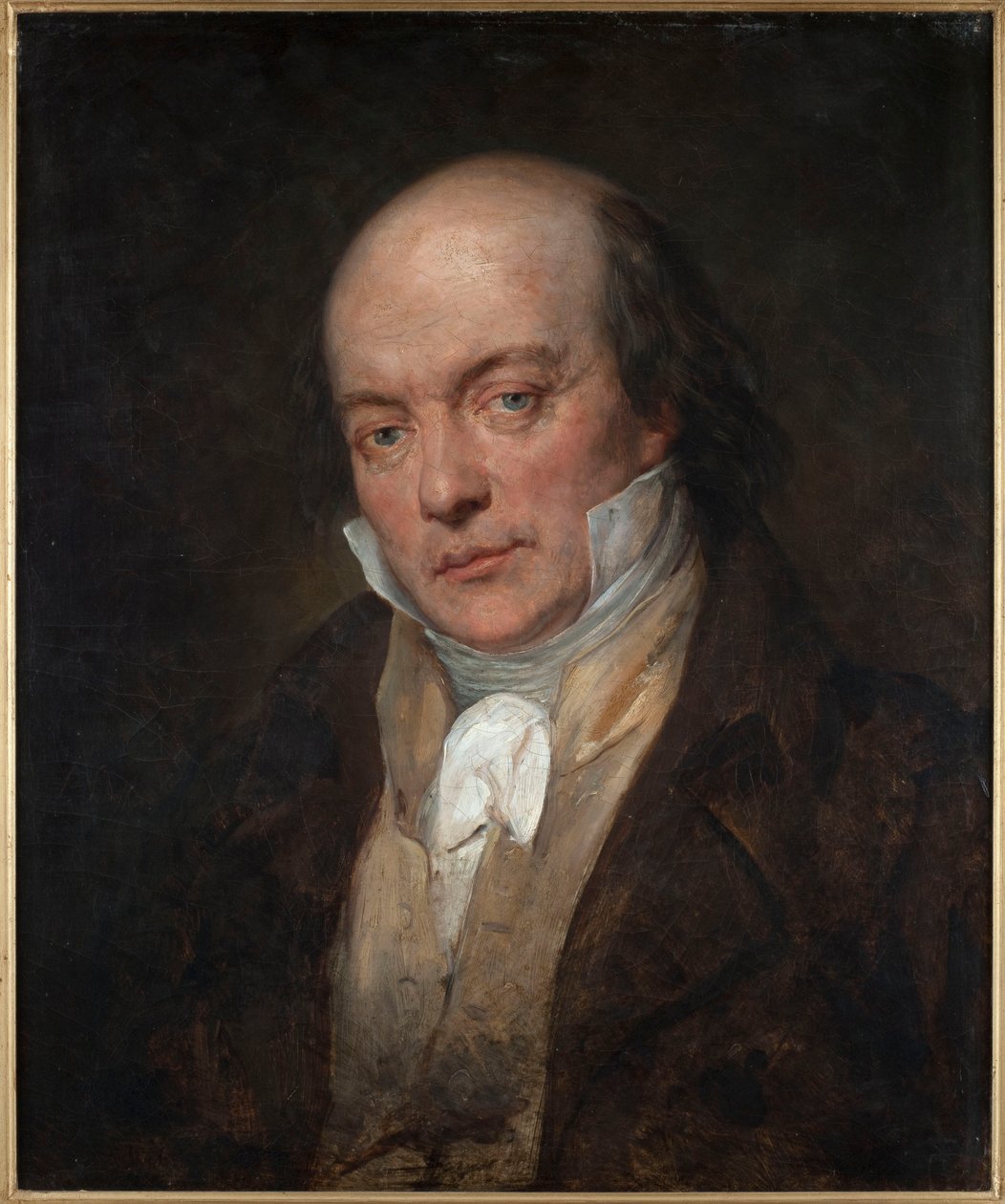 Portret Pierre-Jean de Béranger 1780-1857, 1828. autorstwa Ary Scheffer