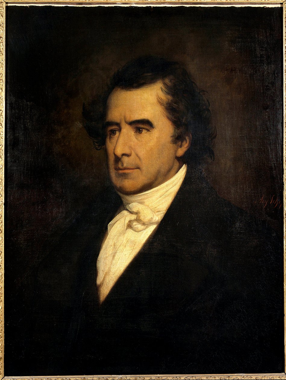 Portret fizyka Francois Arago (1786 - 1853) (astronom i polityk) Minister Marynarki i Wojny w 1848 r. (h s/t 0,84 X 0,65) obraz Ary Scheffera (1795-1858) z 1842 r. autorstwa Ary Scheffer