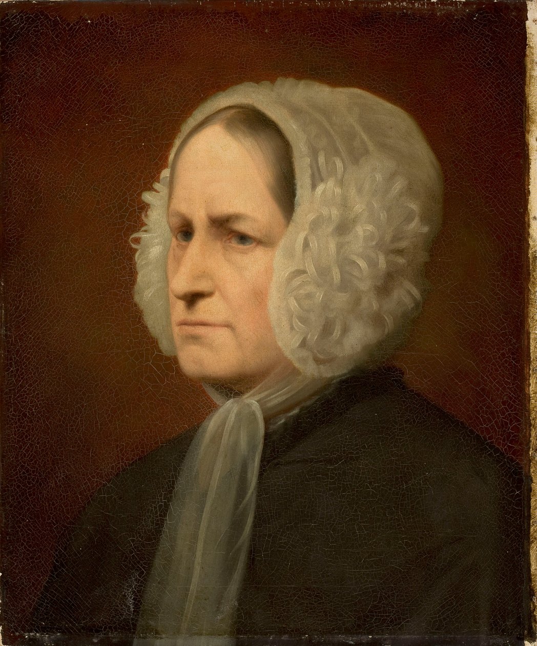 Portret Róży z Potockich Branickiej (1782-1862) w starszym wieku autorstwa Ary Scheffer