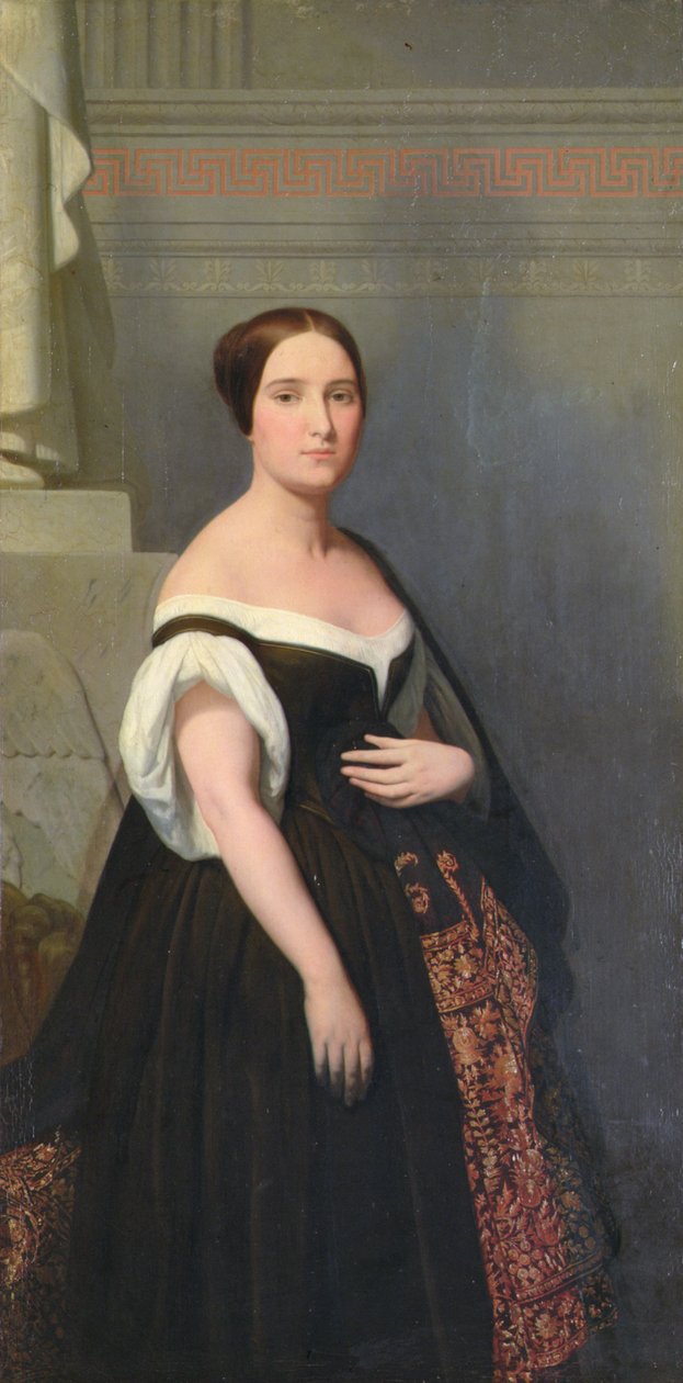 Księżniczka Matylda (1820-1904) (olej na płótnie) autorstwa Ary Scheffer